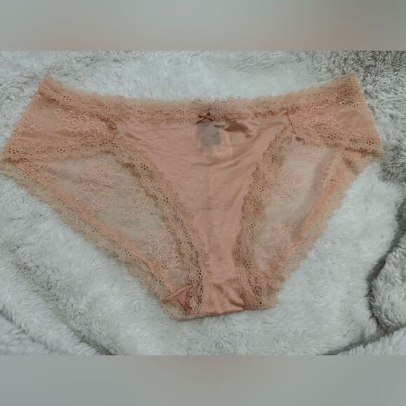 VICTORIA’S SECRET SHEER LACE HIPSTER – SIZE L - Picture 8 of 17